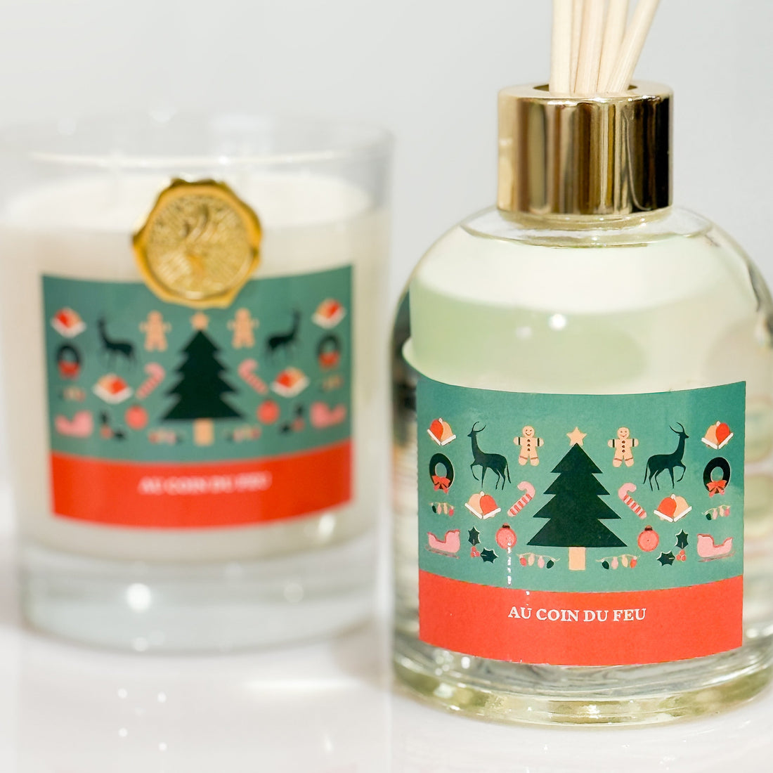 AMBIANCE MAISON &quot;AU COIN DU FEU&quot; - Feu de cheminée