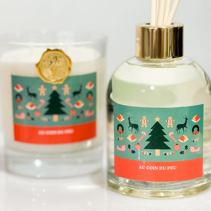 AMBIANCE MAISON &quot;AU COIN DU FEU&quot; - Feu de cheminée