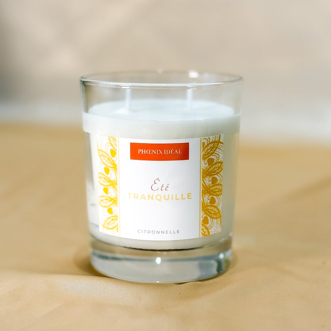 BOUGIE PARFUMÉE &quot;ÉTÉ TRANQUILLE&quot; - Citronnelle